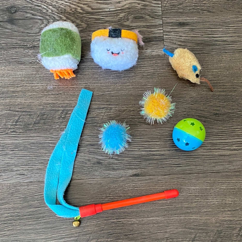 Colorful Cat Toy Set
